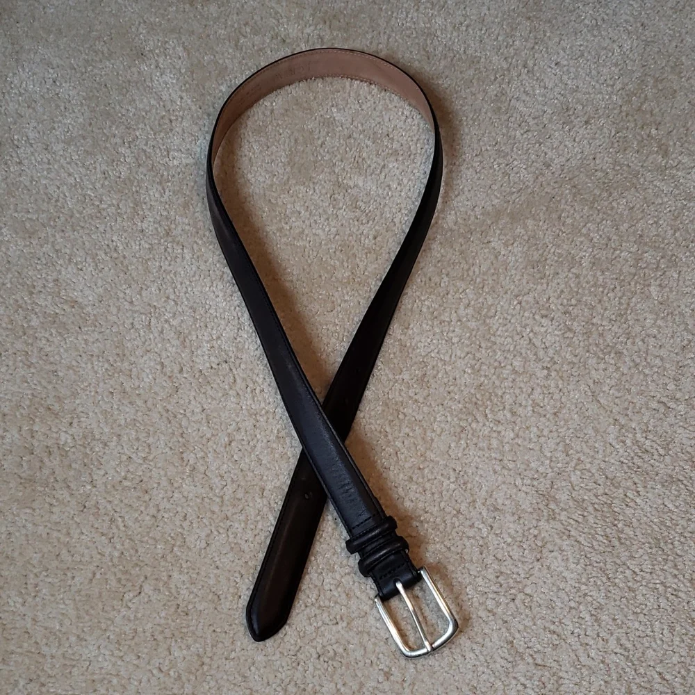 J. Crew Leather Belt Sz 36